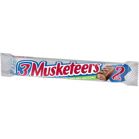 3 Musketeers 3 Musketeers Multi-Piece King Size Chocolate Candy Bar 3.28 oz., PK144 144732